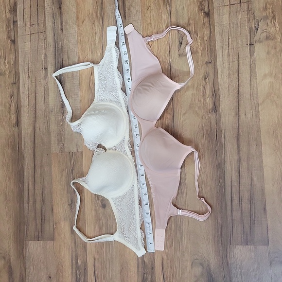 SIMONE PERELE Cream Adjustable & Criss-cross Strap Lightly Padded Bra - Picture 13 of 16